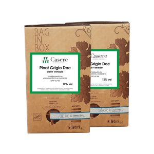 2 Bag in Box Pinot Grigio Doc delle Venezie 5 lt – Casere