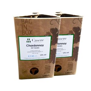 2 Bag in Box Chardonnay Igt Veneto 5 lt – Casere